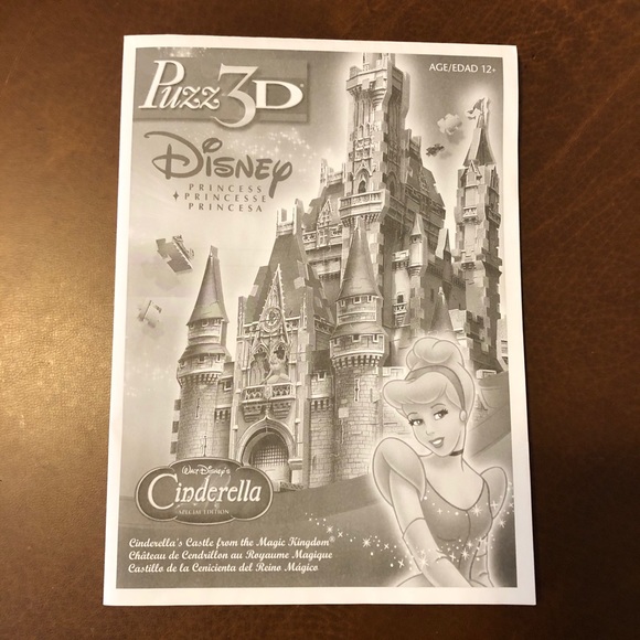 Cinderella Hasbro 400 piece 3D puzzle - Picture 13 of 16